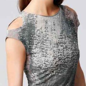 Cut25 Yigal Azrouel Cold-Shoulder Bodycon Dress 8